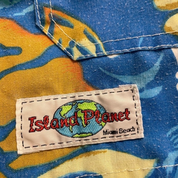 ISLAND PLANET vintage Hawaiian board shorts - Picture 4 of 4